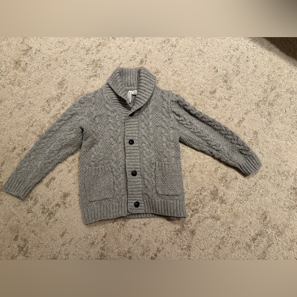 Janie & Jack gray sweater, 3T